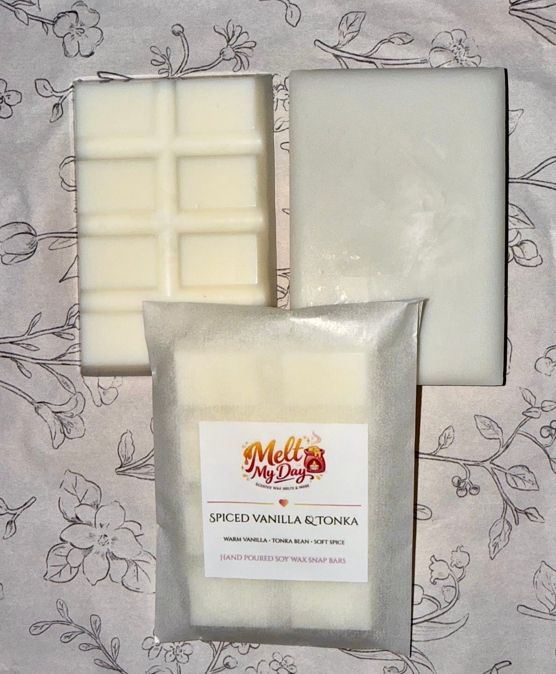 Spiced vanilla & tonka snap bar