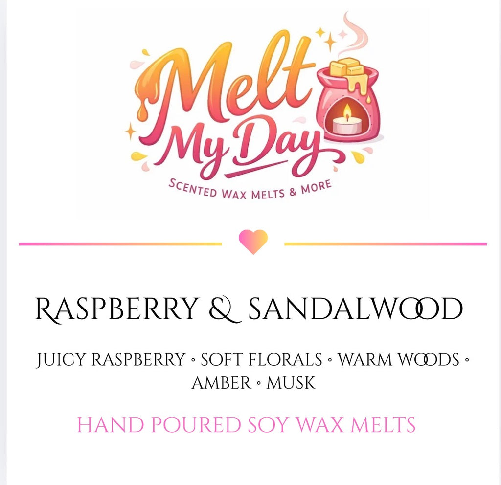 Raspberry and sandalwood snap bar