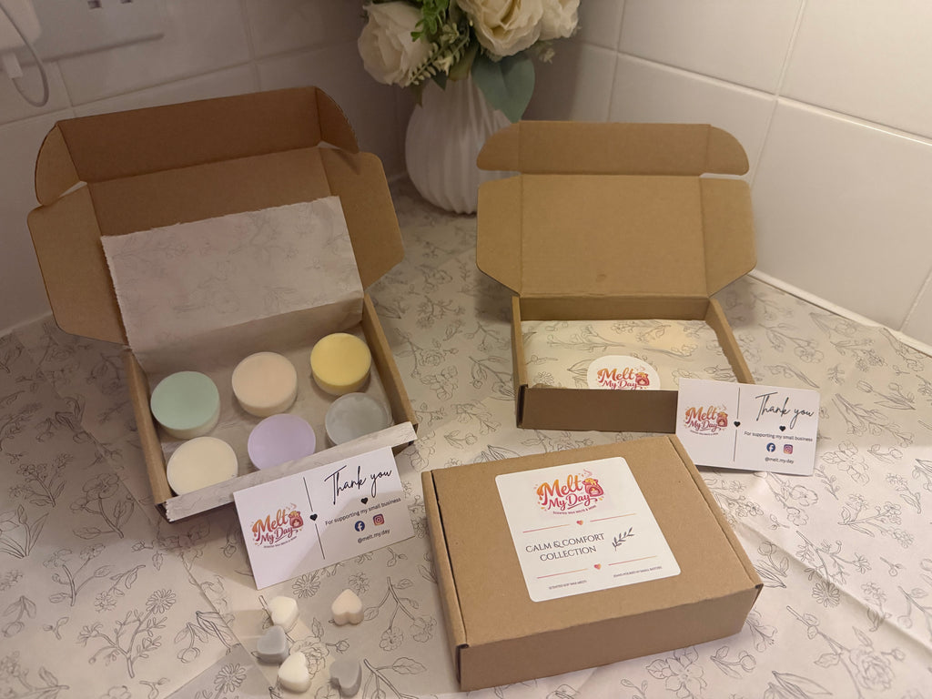 Calm & Comfort Collection - Box of 6 Wax Melts